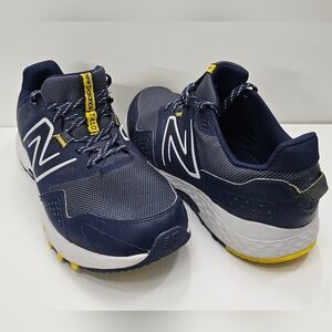 New Balance 410v8 Trail Running Shoe Men's 10, 4E, MT410NY8, Navy Blue